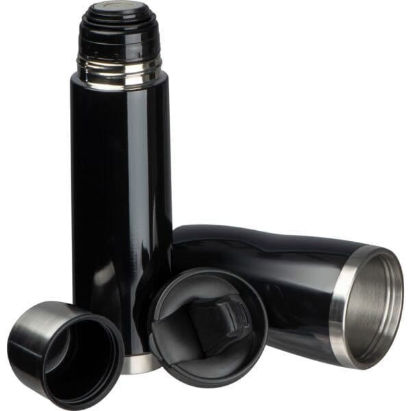 Isolierflasche Set aus und -becher Split