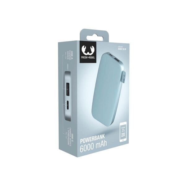 Fresh 'n Rebel Powerbank 6000 mAh USB-C