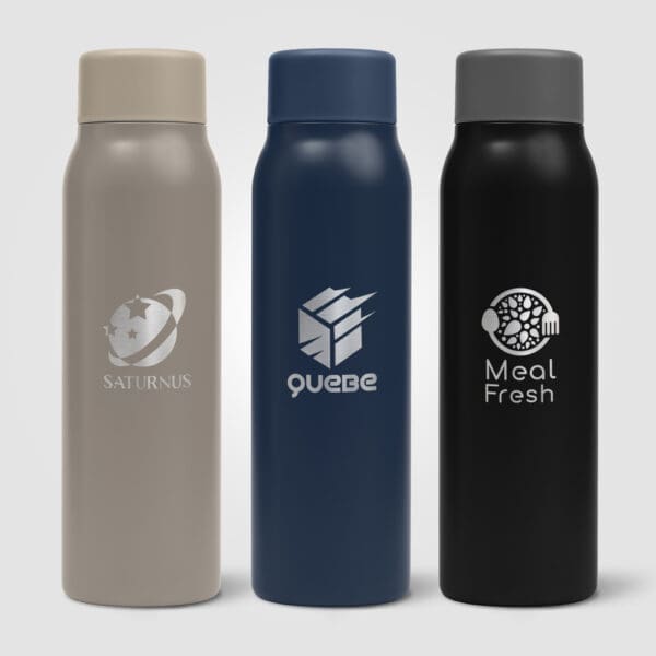 Breeze Karbonisierte Recycling-Edelstahlflasche - 590 ml
