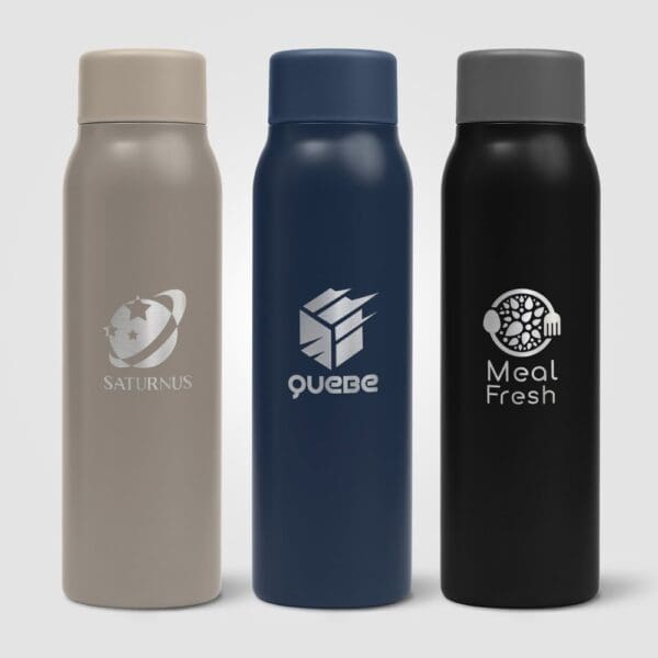 Breeze Karbonisierte Recycling-Edelstahlflasche - 590 ml