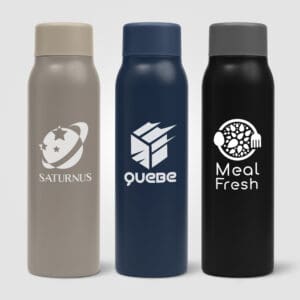 Breeze Karbonisierte Recycling-Edelstahlflasche - 590 ml
