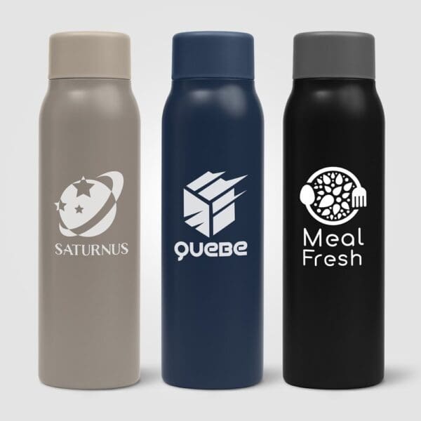 Breeze Karbonisierte Recycling-Edelstahlflasche - 590 ml