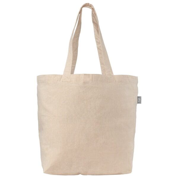 Budget Shopper Recycelte Baumwoll Tragetasche (140 g/m²)