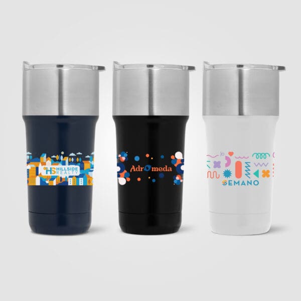 Edelstahl-Thermobecher Optimus - 590 ml mit Keramik-Innenwand - Doppelwandig