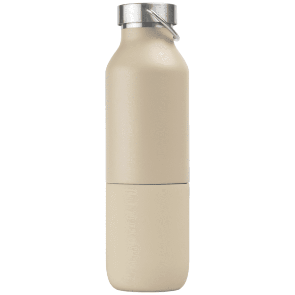Freya Duo - 2-in-1 590 ml Recycling-Edelstahlflasche - Doppelwandig mit 325 ml Becher