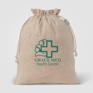 Geschenktasche Medium aus recycelter Baumwolle (110 g/m²)