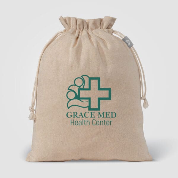 Geschenktasche Medium aus recycelter Baumwolle (110 g/m²)