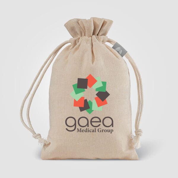 Geschenktasche Small aus recycelter Baumwolle (105 g/m²)
