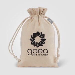 Geschenktasche Small aus recycelter Baumwolle (105 g/m²)