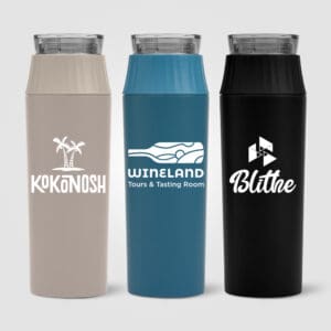 Majesty Recycling-Edelstahlflasche mit wasserdichtem Verschluss - 590 ml