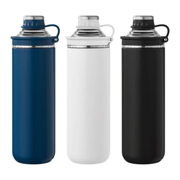 Oasis Recycling-Edelstahlflasche mit Verschluss-Griff - 680 ml