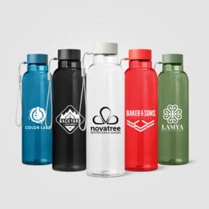 Trinkflasche Aura rPET mit Handschlaufe - 710 ml