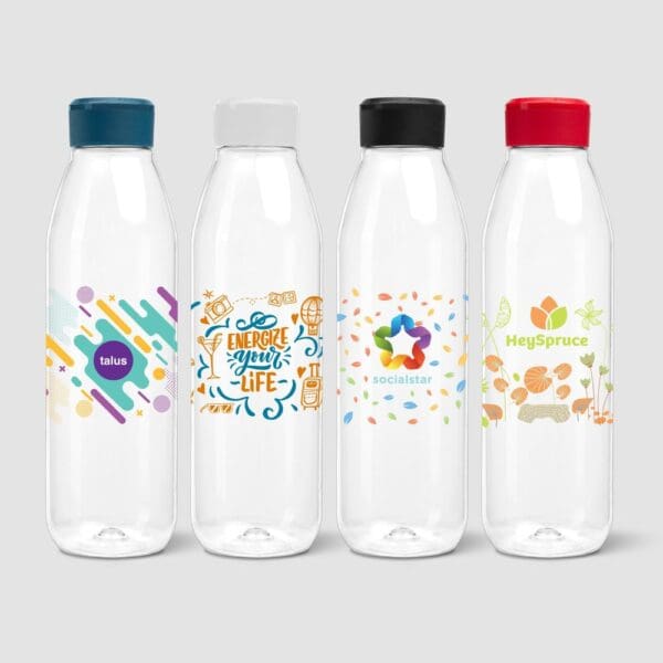 Trinkflasche Salo Tritan Renew mit farbigem Verschluss  - 740 ml