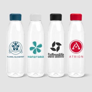 Trinkflasche Salo Tritan Renew mit farbigem Verschluss  - 740 ml