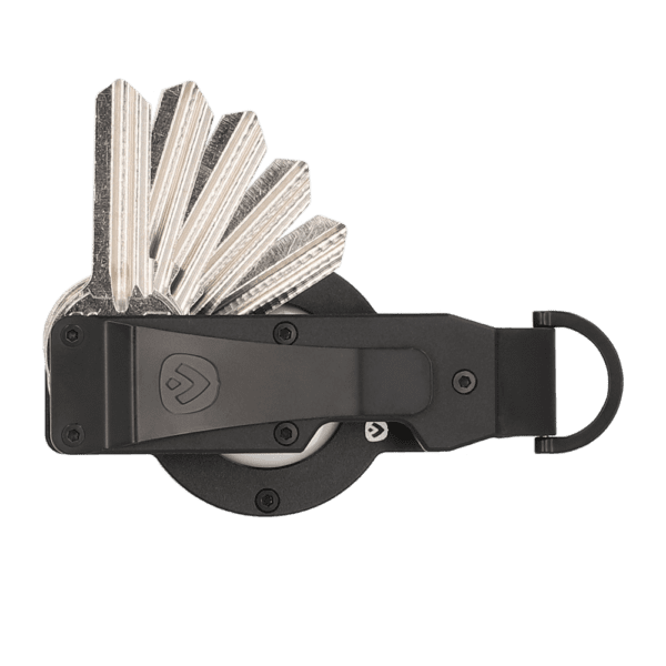 Key Organizer Aluminium AirTag Black
