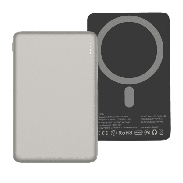 Powerbank MagSafe Ultra Slim 5.000 mAh Natural