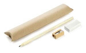 Bleistiftspitzer) (Bleistift, Schreibset EKO Radiergummi,