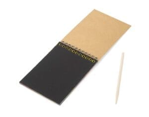 Notizbuch mit Rubbelblättern  GRAFI
