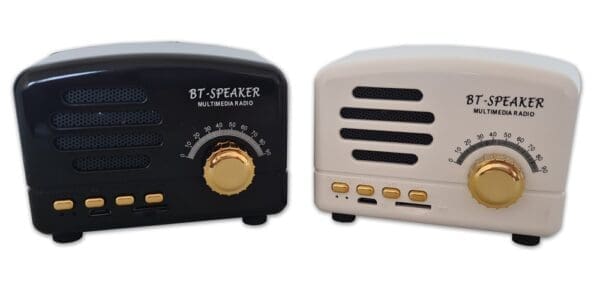 Bluetooth-Lautsprecher mit Radiofunktion "RETROradio"