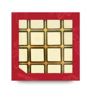 ChocoGiftbox mit 16 Logo Blöckchen