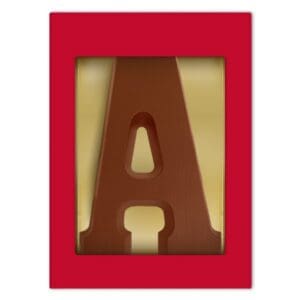 Schokobuchstabe medium