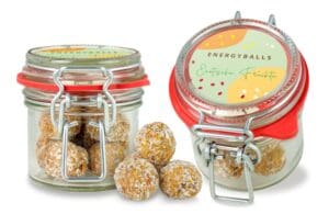 Bügeglas XS Energyballs Exotic