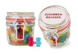 Bügelglas S Pärchen Bärchen