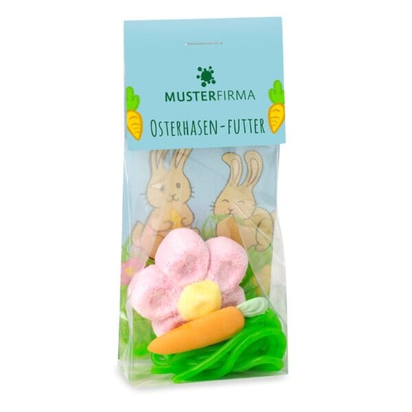 Naschbeutel Osterhasen-Futter