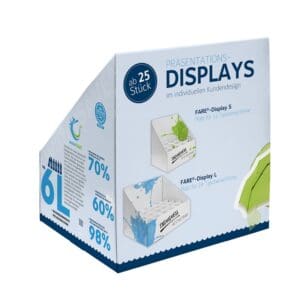 FARE® Taschenschirm Display L unbefüllt