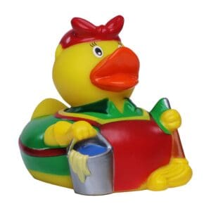 Quietsche-Ente Putzfrau