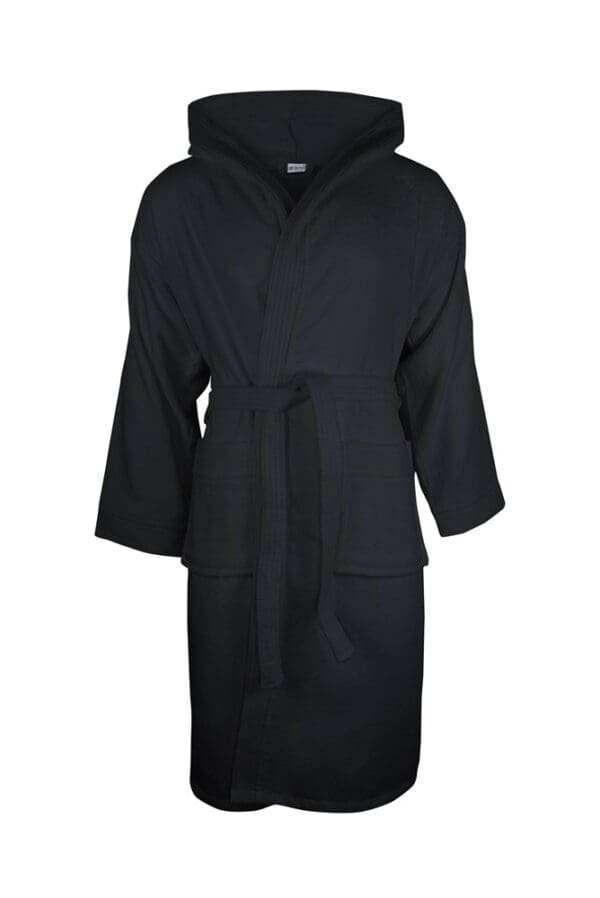 Velour Bathrobe Hooded