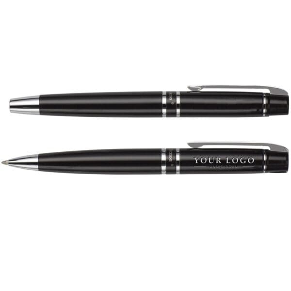 Charles Dickens® Schreibset aus Metall Santana