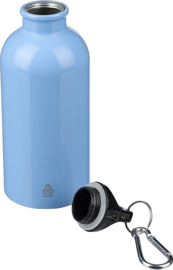 Einwandige Flasche aus recyceltem Edelstahl (400 ml) Sable