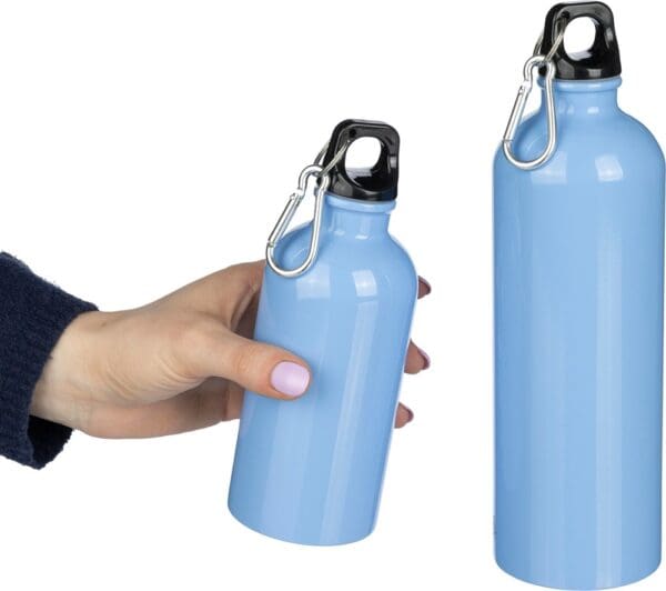 Einwandige Flasche aus recyceltem Edelstahl (400 ml) Sable