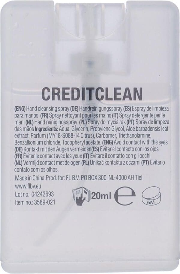 Handreinigungsspray Creditclean