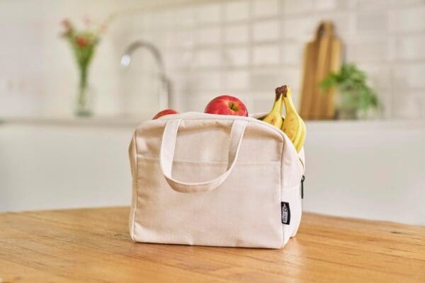 Kühltasche aus recyceltem Poly-Baumwollgewebe (330 g/m2) Elowen
