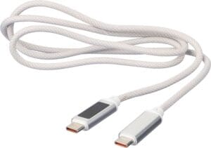 Ladekabel aus Nylongewebe 65W Claudia