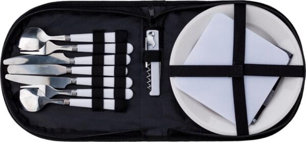 Picknick-Reisetasche aus Segeltuch Jacques