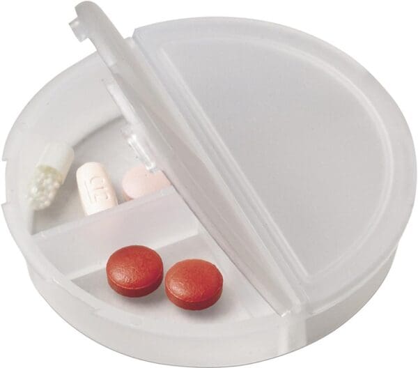 Pillendose aus Kunststoff Alanis