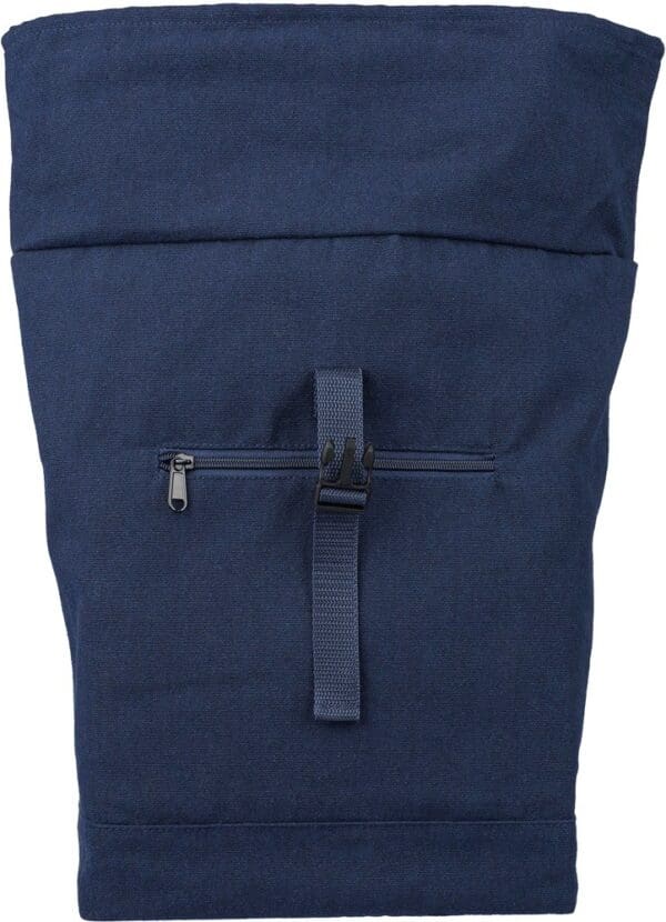 Rolltop-Rucksack Thaddeus aus recyceltem Poly-Baumwollgewebe (330 g/m2)