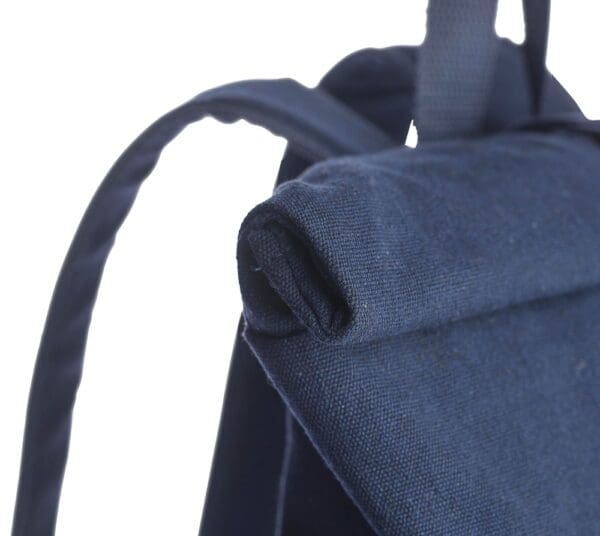 Rolltop-Rucksack Thaddeus aus recyceltem Poly-Baumwollgewebe (330 g/m2)