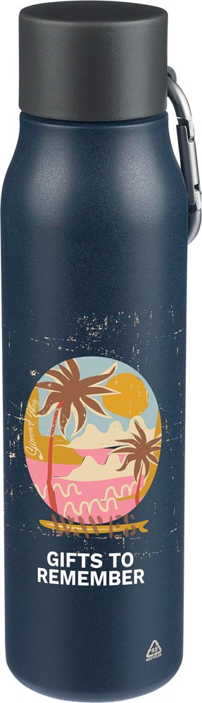 Trinkflasche Doppelwandige aus recyceltem Edelstahl (600 ml) Cassian