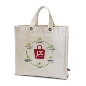 MACAU - Schwere Baumwolltasche mit kurzen Henkeln