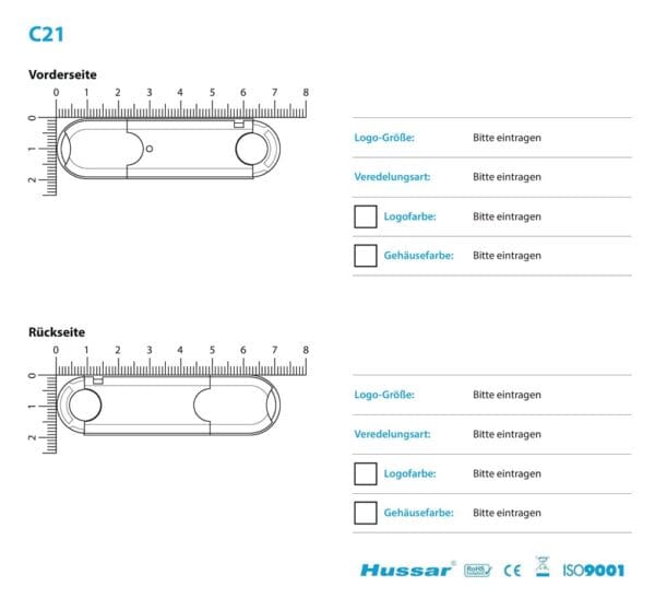 USB-Stick C21 glatt
