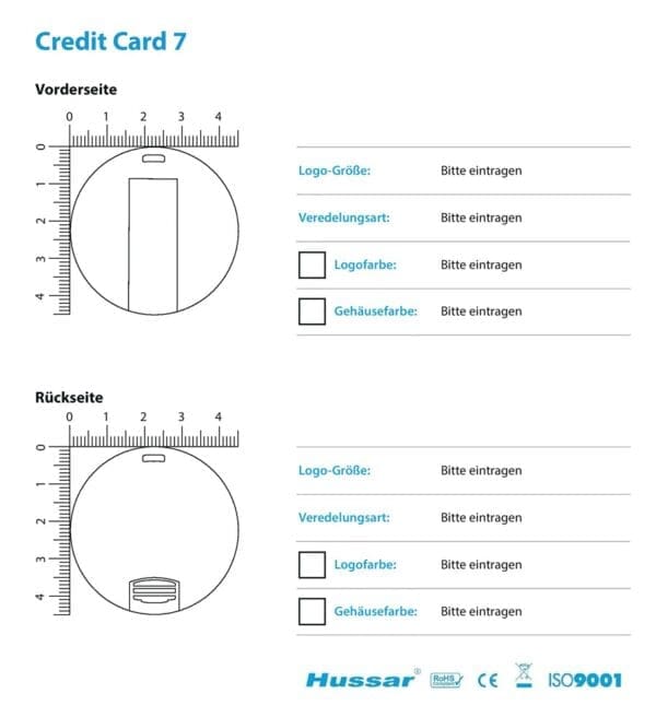 USB-Stick Mini Credit Card 7
