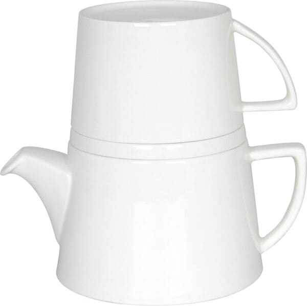 Tasse KÖNITZ Fine Bone China Tekanne KCB976 "Tea for You" mit Sieb, Deckel und