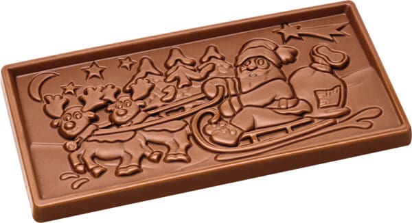 Schokolade 100 g Tafel im Karton