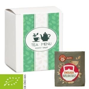Beuteltee Bio English Breakfast, 10 Stück, 18g, Faltschachtel