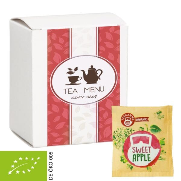Beuteltee Bio Sweet Apple, 10 Stück, 25g, Faltschachtel