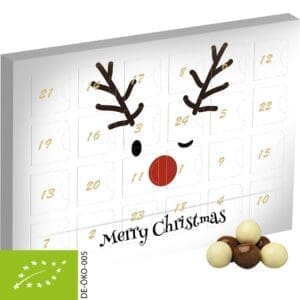 Bio Knusperkugeln-Mix, ca. 50g, Adventskalender Mini